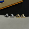 18K Louis Vuitton Heart Earrings